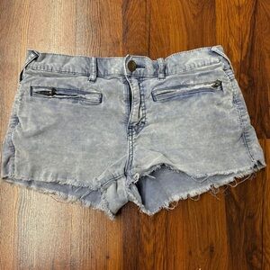 Free People Distressed Jean Shorts Size 27